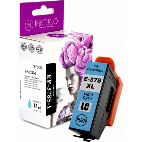 Inkdigo T3785 Tinte kompatibel mit Epson ExpressionPhotoXP-8000 TÜV-zertifiziert (1/5)