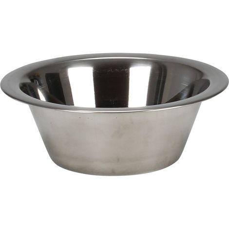 Bassine à pâtisserie à fond plat inox 16 cm (1/2)