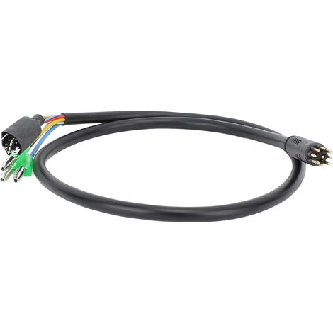 Câble d'extension étanche M6 mâle 9 broches pour moteur de vélo électrique, kit de conversion moteur de moyeu avant/arrière, 66 cm (1/5)