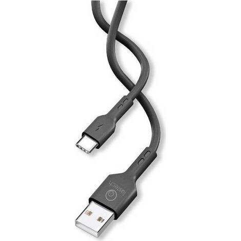 CAVO USB FLESSIBILE TYPE C 3,0 M NERO