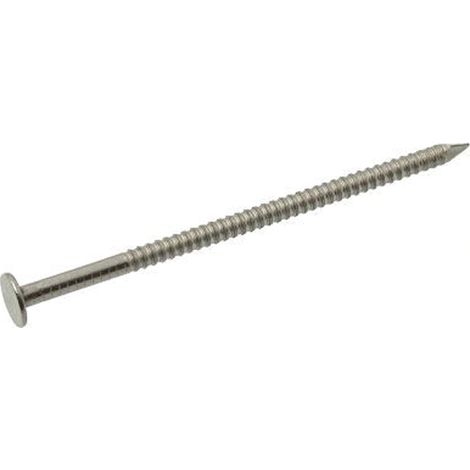 Pointe tête large INOX - Ø3 x 40 mm - Boite de 5 kg