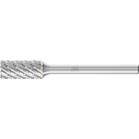PFERD TOOLS Hartmetall Frässtift Zylinder ZYAS stirnverzahnt 06x13mm Schaft-Ø 3mm TITANIUM für Titan