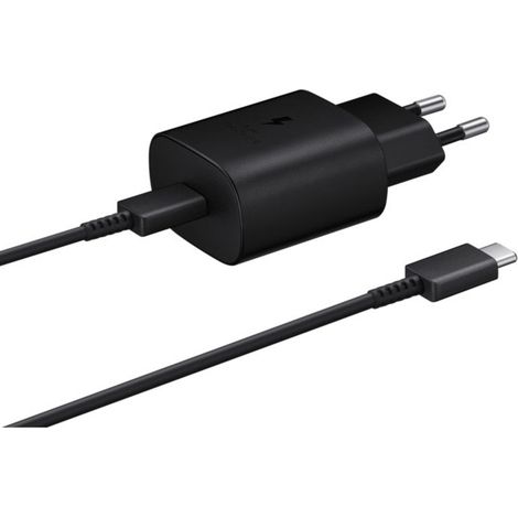 Samsung EP-TA800XBEGWW USB Ladegerät 25 W 1x USB-C®  Schwarz  Schnellladegerät (1/4)