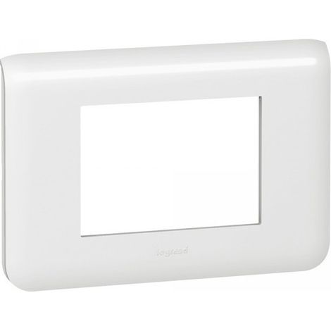 Legrand 078803 - Plaque MOSAIC - 3 Modules - BLANC