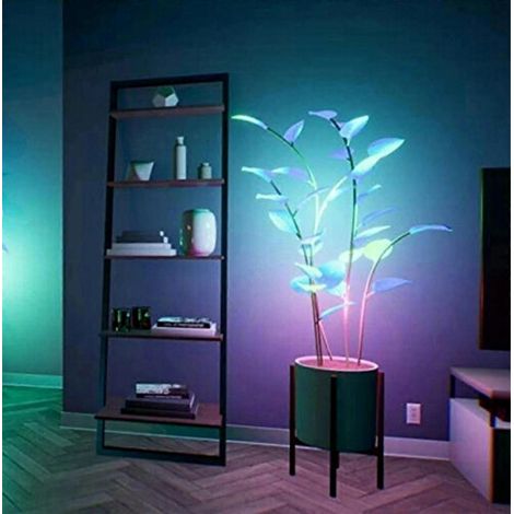 Lampes LED pour plantes d'intérieur, décoration intérieure, création d'ambiance, veilleuse, changement de couleur, éclairage décoratif pour plantes d'intérieur. (1/3)