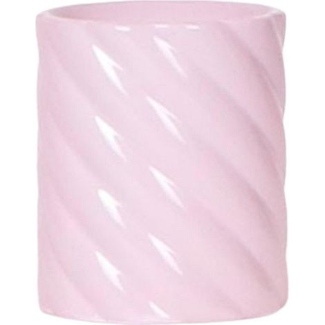 Cache-pot décoratif Candy en céramique rose brillant pour petites plantes - Ø 6 cm - PANGIVO (1/4)