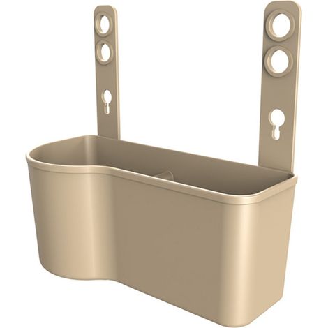 Boîte de rangement pour dossier de siège auto, sac de rangement à suspendre au dossier du siège, pochette de rangement Ruyi SD-1510 Beige