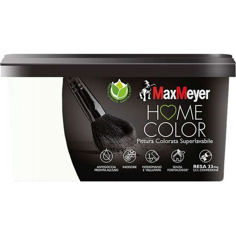 Max Meyer Idropittura Superlavabile Artico 2.5 L - Finitura Vellutata (1/3)