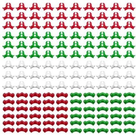 Pinces de tuteurage, 150 pièces, clips LST, clips de palissage à faible contrainte à 90 degrés pour courber les tiges des plantes et modifier leur direction de croissance (2 tailles) (1/5)