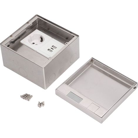 Tablette de connexion pour salle de réunion, prises de courant USB-C, socle de bureau, multiprise EU 250V AC (1/5)