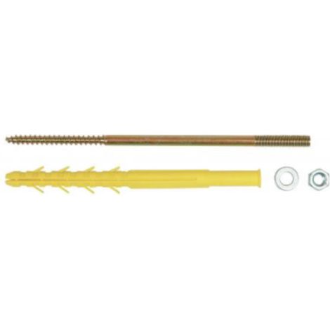 Fixation radiateur ing-fixations 280 mm ailes anti-rotation 2 pcs (1/2)