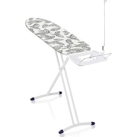 LEIFHEIT 72565 Tavolo da Stiro Air Board Express M Solido con Piano Pieghevole 120x38 cm e Support per Centrale a Vapore (1/10)