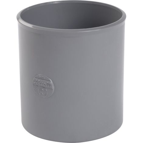 Manguito NICOLL FF - PVC gris - Ø 100 mm - M2T