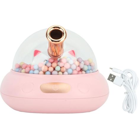 Veilleuse tactile en forme de réservoir LED rose respectueuse des yeux, réglable, charge USB, lampe de nuit portable pour chambre à coucher, chambre d'enfant, cadeau romantique, (1/5)