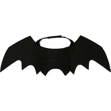 Déguisement d'Halloween pour chien avec ailes de chauve-souris, vêtements en tissu pour chiots et chatons, pour chats et chiens (1/5)