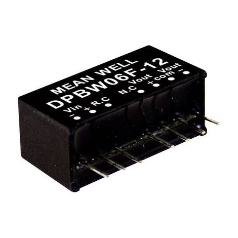 Mean Well DPBW06F-15 Modulo convertitore DC / DC 200 mA 6 W Num. uscite: 2 x Contenuto 1 pz.