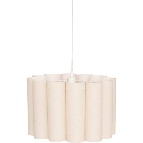 Lámpara colgante Rona beige H120cm - Atmosphera créateur d'intérieur