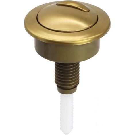 Replacement brushed gold flush button for Twyford Optima 49 toilet tank,It is the ideal choice for you. (1/5)