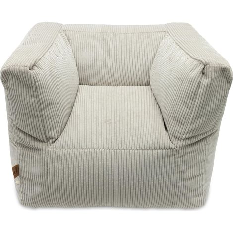 Fauteuil pour Enfant Corduroy Olive Green - Fauteuil Doux en Velours côtelé pour Tout-Petits - Léger et Confortable - Parfait pour la Chambre d'enfant - Vert Olive (1/5)