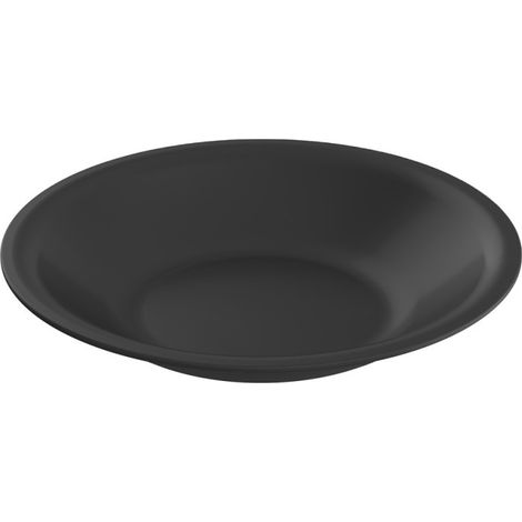 Rotho Teller Caruba Ø 21 cm tief schwarz (1/2)