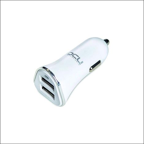 Alimentador Cargador USB MECHERO Coche 12/24Vdc Salidas 2x5Vdc 2,1A DCU (1/2)