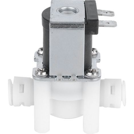 Elettrovalvola di ingresso acqua a 12 V CC normalmente chiusa, realizzata in robusto e durevole acciaio inossidabile, con interruttore di flusso d'aria (1/5)