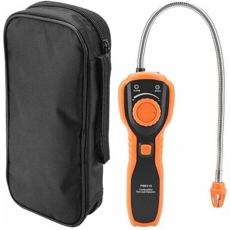 Détecteur de gaz, détecteur de Fuite de gaz Combustible Portable de Haute précision PM6310, Alarme de testeur d'analyseur de Fuite de gaz Naturel de méthane de Carburant explosif,de dyk.Trywise (1/4)