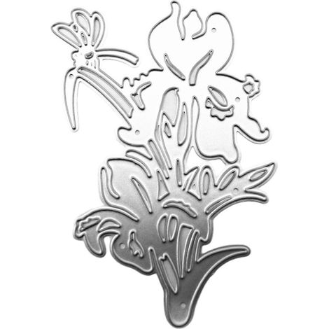 Blumen-Stanzformen aus Metall, Schablone für Scrapbooking, DIY-Album, Stempel, Papierkarte