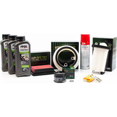 Kit Entretien Révision pour YAMAHA XP 530 TMAX de 2012 à 2016 - Huile IGOL PROPULS EVOLUTION 10w40 3L