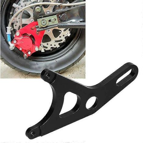 Adaptateur de support d'étrier de frein arrière pour moto et scooter électrique, disque de frein de 8,7 pouces, étrier radial de 3,2 pouces, aluminium usiné CNC. (1/5)