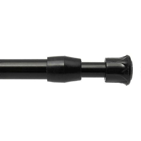 Barre de suspension télescopique à ressort réglable extensible de 55 à 90 cm pour rideaux (1/5)