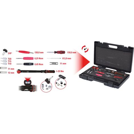 KS Tools RDKS / TPMS Werkzeug-Satz für Reifendruck-Kontrollsysteme, 13-tlg (1/5)