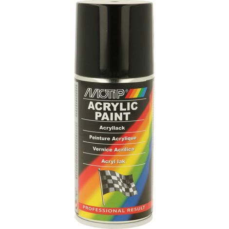 Peinture auto universelle noir, 150ml - Motip