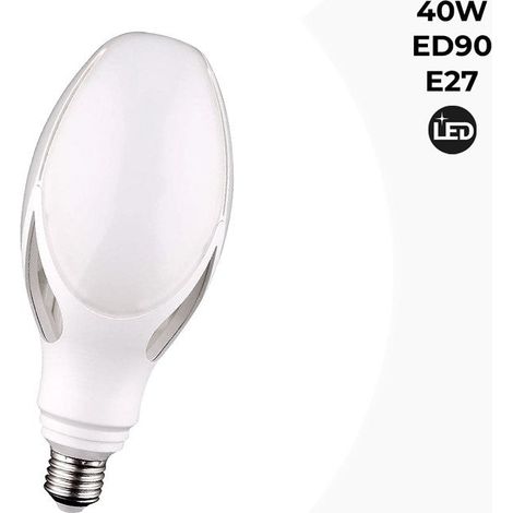 Lampadina LED ED90 E27 per lampione 40W