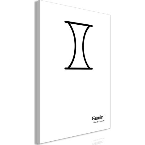 Quadro - Gemini (1 Part) Vertical - 80x120 (1/4)