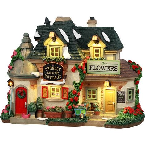 Lemax Farnley Moor Cottage 45237 Villaggio di Natale