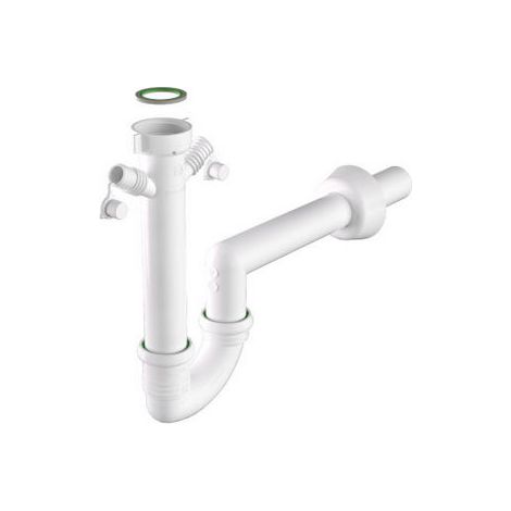 SIFONE PER LAVELLI CUCINA RING ONE 1 VASCA ATTACCO ELETTRODOMESTICI- 11/2- BONOM- pezzi 1 (1/2)