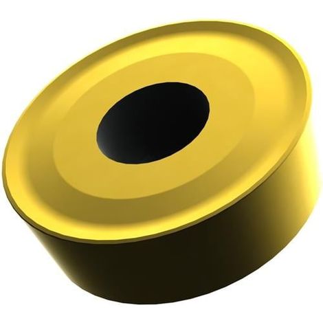 Drehwendeschneidplatte ISO RCMX 3209MOS-361:6640 D.9,5mm MT-CVD beschichtet Gold (1/2)