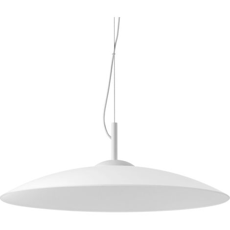 Ideal Lux lampadario sospensione Eclipse 1 luce GX53 bianco vetro metallo