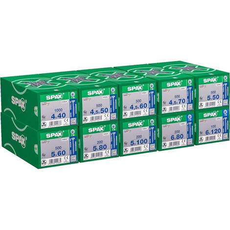 Spax Heimwerker Set - 4200 T-Star Plus T20/T30 Teilgewinde Wirox (1/5)