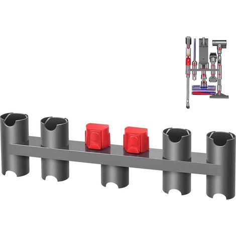 Support Accessoires pour Dyson Station d’accueil V7 V8 V10 V11 V15 9 prises de stockage (1/5)