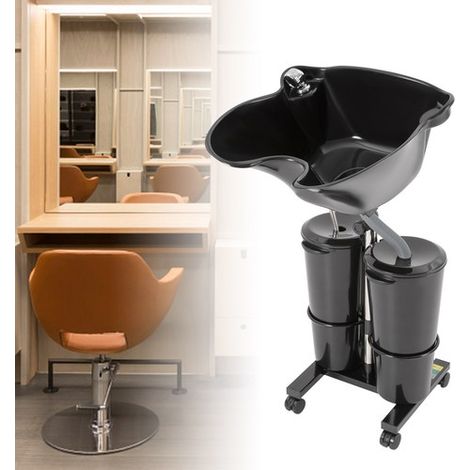 Mobile Hairdressing Backwash Shampoo Basin Sink Salon Wash Hair Bowl Portable UK