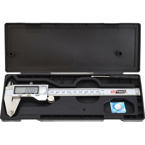 CALIBRO ELETTRONICO AWTOOLS 150mm 0,01mm (1/2)