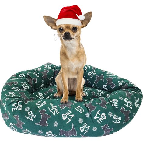 Cuccia Morbida per Cani Taglia Piccola Interno 55x45 Cuscino Lettino Animali (1/5)