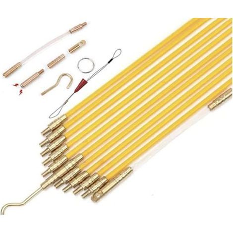 3,3 m (33 cm) Glasfaser-Koaxialkabel-Set (1/5)