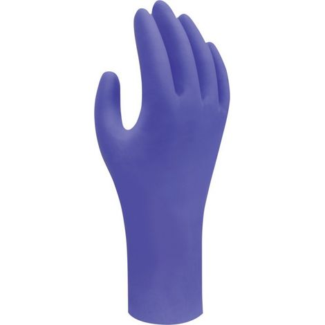 Guantes de un solo uso,Nitril,7545, Talla L(8-9),pack de 100 unidades