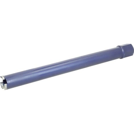 Couronne diamantée haut rendement 1 1/4'' pour forages à eau Ø 42 x 450 mm