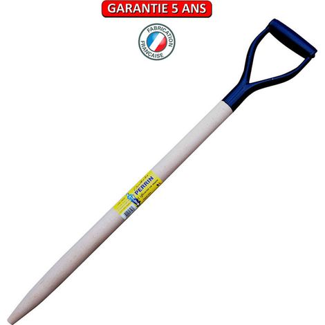 OUTILS PERRIN Manche poignée en D 0,85 cm pour louchet terrassier (1/2)