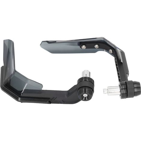 Protège-mains universels en alliage d'aluminium 22 mm pour motos tout-terrain, quads, MX et motocross (noir) (1/5)