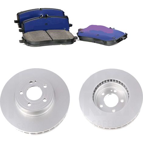 KIT FRENI ANTERIORI compatibile con MERCEDES-BENZ GLA (H247) - DISCHI + PASTIGLIE OEM: P 50 157 , P 50 152 / 18783 /SOSTITUZIONE DIRETTA/BASSA POLVERE/SILENZIOSO